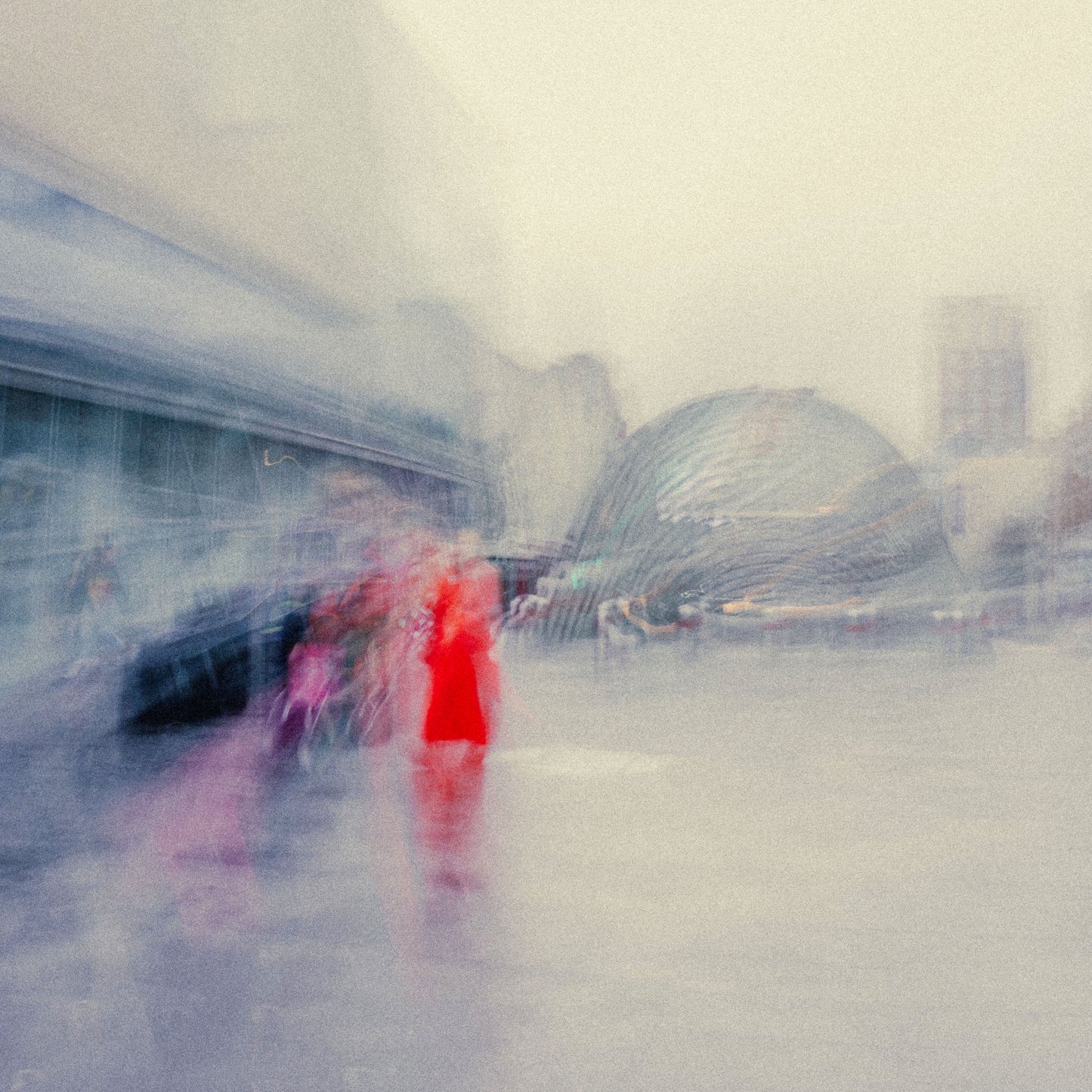 Lady in red
